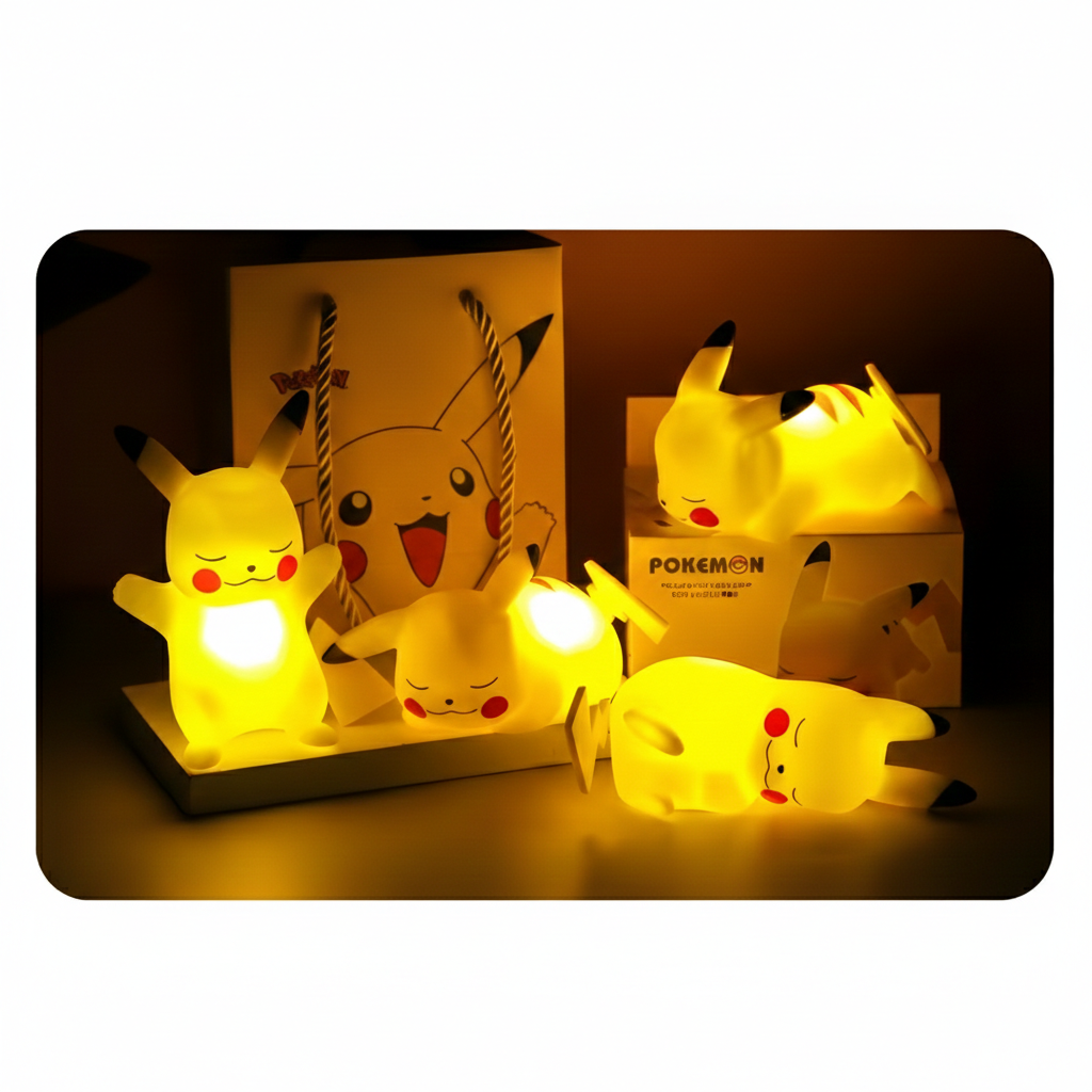 Lámpara Nocturna LED Estilo Anime Eléctrico